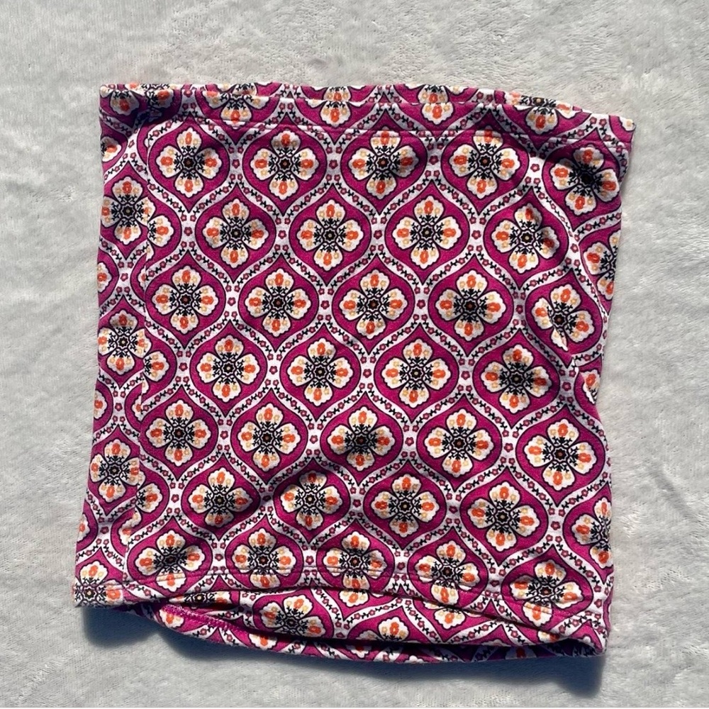 Old Navy Pink & Orange Medallion Tube Top